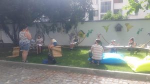 Biblioteca se “joacă” cu cei mici