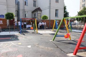 Parc nou pentru copiii din Spitalul Judeţean Arad