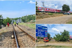 Accident feroviar în Oradea: Femeie decedată după ce a fost lovită de tren