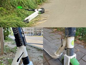 Cum răspund Lime şi Bolt vandalizării trotinetelor în Arad