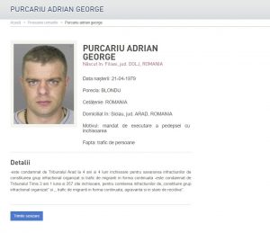 Traficant de migranți, dat în urmărire