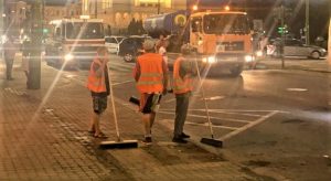 Luni şi marţi, salubrizare stradală pe bulevardul N. Titulescu