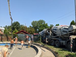Au început lucrările la platforma skate de la ștrand