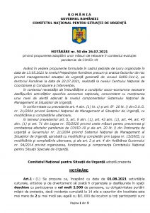 Noi măsuri de relaxare de la 1 august. Concerte cu maximum 75.000 de persoane, cu mască de protecție