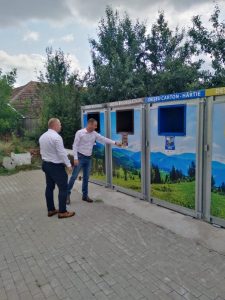 Containere modulare la Chişineu-Criş