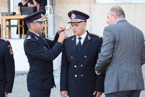 Avansări în grad la ISU Arad. George Pleșca, noul locțiitor comandant al Detașamentului Arad