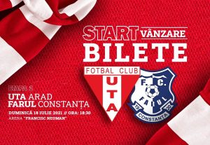 UTA dă startul vânzării de bilete pentru meciul cu Farul! Brăţări obligatorii, la intrarea pe stadion