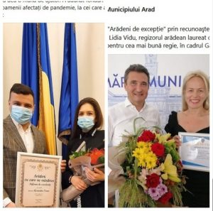 După candidatura la primărie, Bibi i-a „furat“ lui Bîlcea și campania „Arădeni cu care ne mândrim“