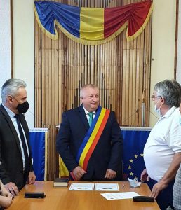 Noul primar al Zăbraniului, Dănuţ Codrean a depus astăzi jurământul