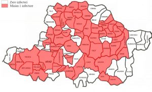 404 cazuri de Covid-19 active, în județ