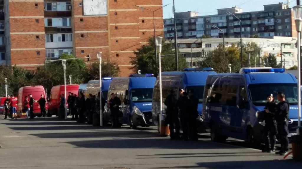 Șeful DSP, cu ochii pe testele de la meciul UTA - Rapid