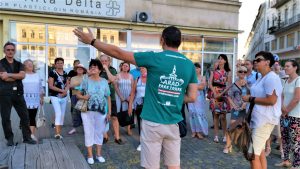 Tur al orașului în limba maghiară, în cadrul proiectului "Turist la tine acasă"