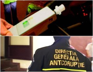Ofițer de la DGA Arad, prins sub influența alcoolului la volan