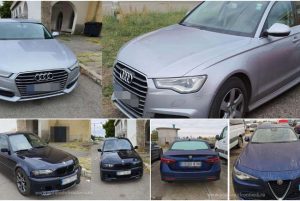 Mașini furate, oprite la vamă: BMW și Audi găsite la Borș, Alfa Romeo depistat la Arad. Valoarea autoturismelor depășește 45.000 euro
