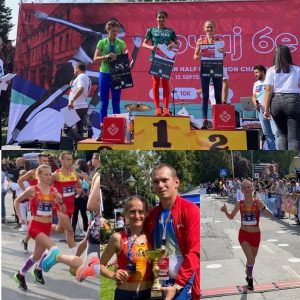 „Studenta” arădeană Liliana Dragomir este dublu vicecampioană balcanică la semimaraton (FOTO)