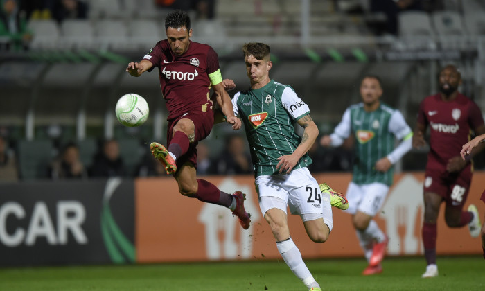 CFR Cluj a debutat cu un eşec la limită în grupele Conference League