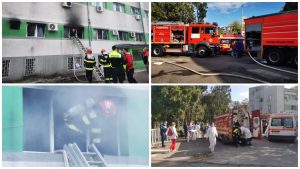 Incendiu la Spitalul de Boli Infecţioase Constanţa. Mai multe persoane au murit