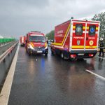 Accident grav pe A1, în zona Nădlac: a fost activat Planul Roșu de Intervenție