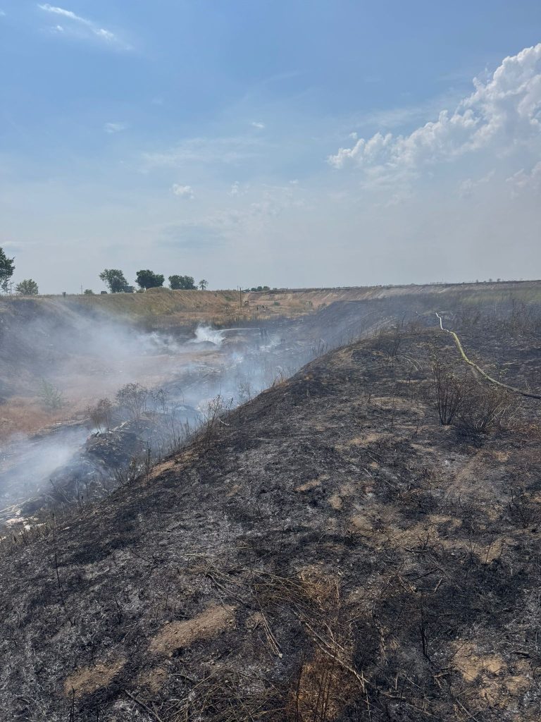 incendiu vegetatie