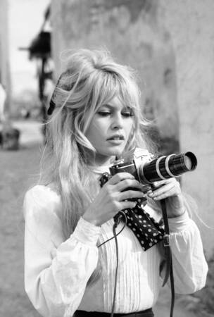 Bardot During 'Viva Maria' Shoot